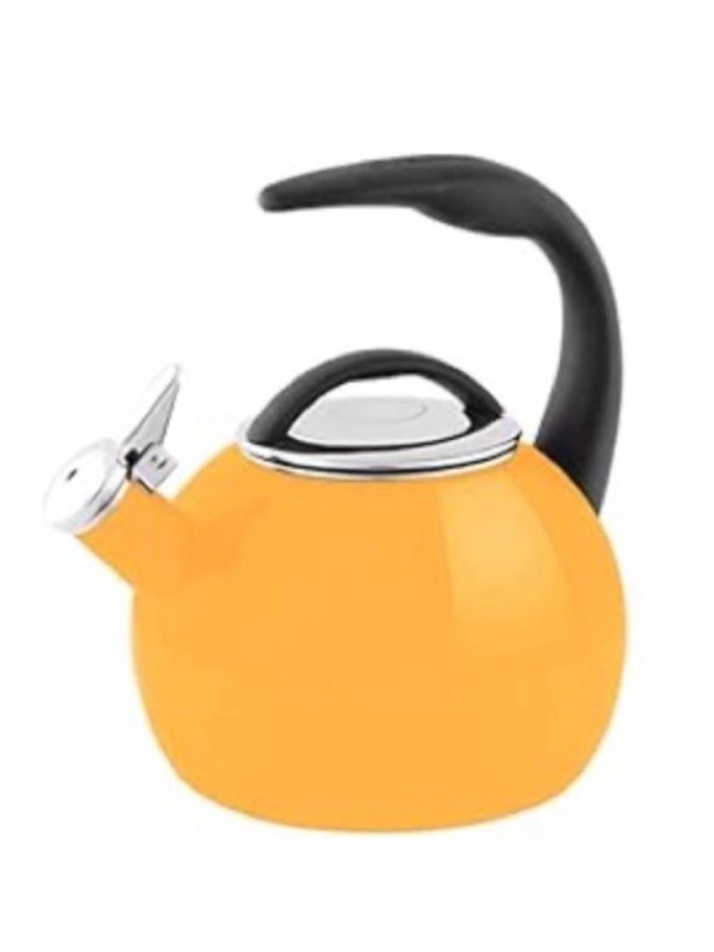 Chantal Anniverary Marigold Whistling Tea Kettle  2 qt